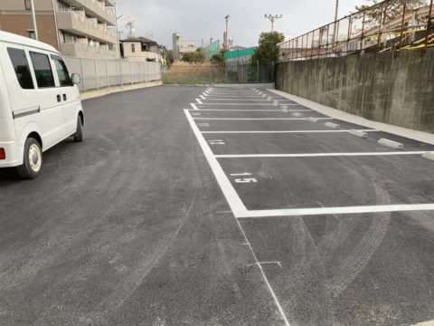 2019年1月着工　藤井寺市　駐車場造成工事